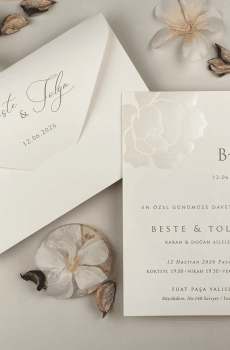 Modern Wedding Invitation Cards With Elegant Details