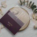 Luxurious Gold edge Invitation for Quinceañera - Image 2