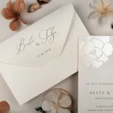 Modern Wedding Invitation Cards With Elegant Details - Image 3
