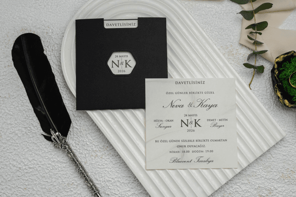 Custom elegant invitation created for quinceanera invitation celebrations