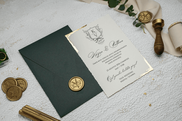 Custom wedding card created for birthday cards celebrations