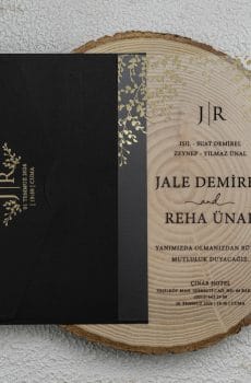 acrylic wedding invitations card and transparent quinceañera invitations with modern design