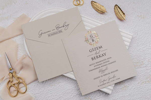 Custom elegant invitation created for invitation celebrations