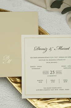 Classy Wedding Invitations Perfect For Timeless Ceremonies