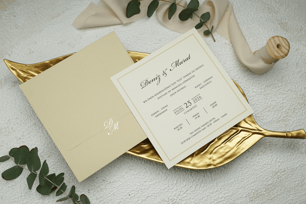 Custom invitation cards created for invitation celebrations