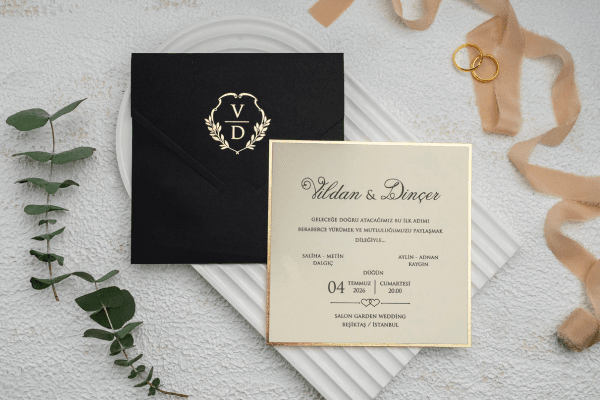 Custom invitation created for quinceanera invitation celebrations