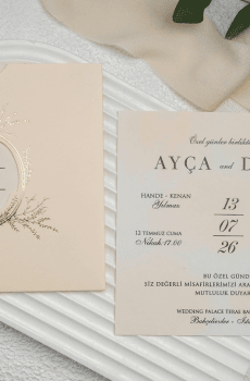 Personalized Wedding Invitation Cards With Elegant Design