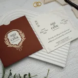 Chic And Elegant Wedding Invitation Cards For Stylish Celebrations