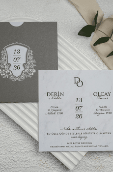 Elegant Wedding Cards For Timeless Love Stories