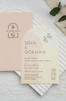 Minimalist Wedding Invitations For Stylish Celebrations