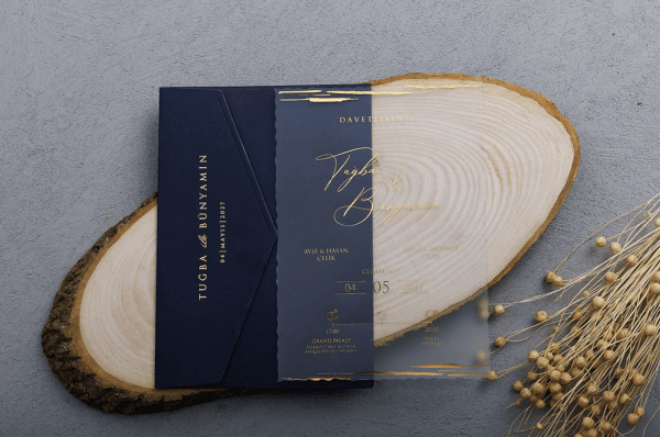 acrylic wedding invitations card and transparent quinceañera invitations with modern design