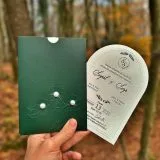 Elegant Wedding Invitation Card With Modern Typography