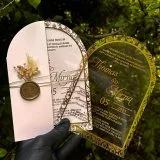 Modern Wax seal Invitation for Bridal shower