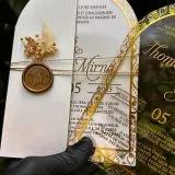 Modern Wax seal Invitation for Bridal shower - Image 2