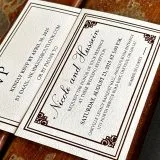 Luxury Wedding Invitation Set With Envelope Included - Image 5