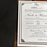 Luxury Wedding Invitation Set With Envelope Included - Image 6