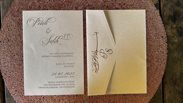 Custom wedding invitations created for invitation cards celebrations