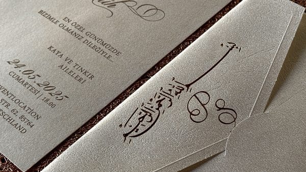 Custom invitation cards created for birthday cards celebrations