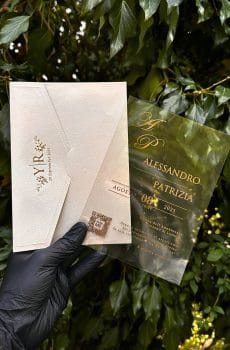 Chic Gold edge Invitation for Sweet 16