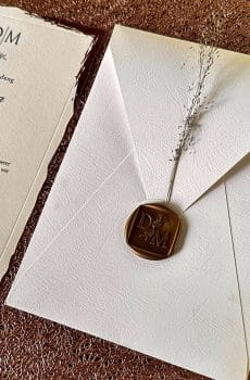 Elegant & Wax Sealed Invitations