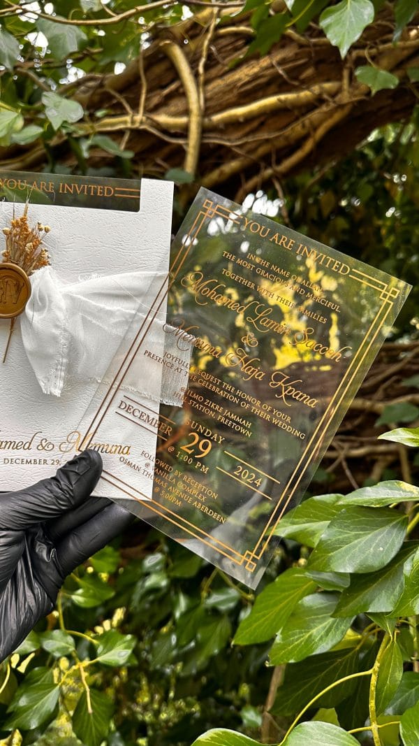 Elegant Acrylic Invitation for Sweet 16 - Image 5
