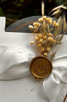 Acrylic & Wax Sealed Invitations