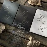 quinceañera invitations with premium finish and modern layout