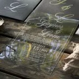 quinceañera invitations with premium finish and modern layout