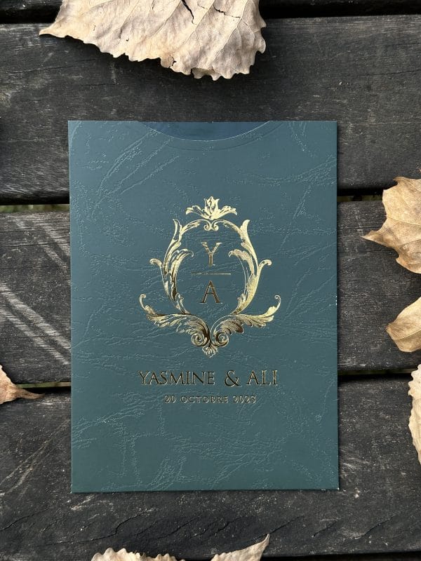 acrylic birthday invitation with premium finish and modern layout