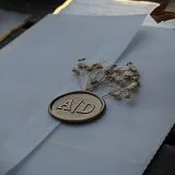 acrylic invitations with premium finish and modern layout