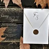 acrylic birthday invitation with premium finish and modern layout
