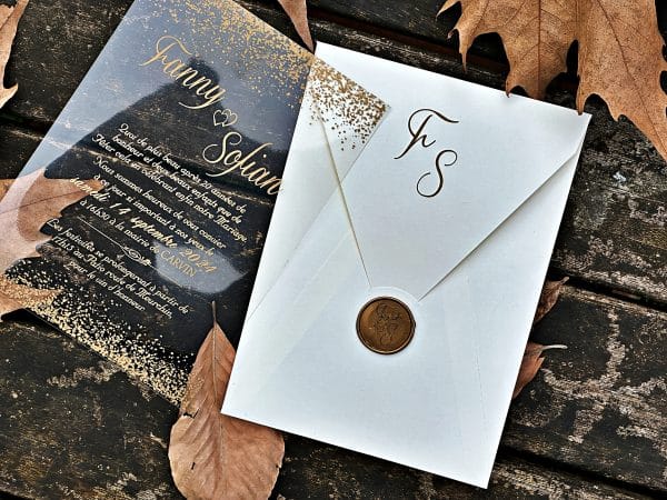 quinceañera invitations with premium finish and modern layout