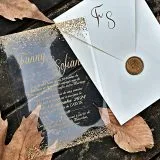 quinceañera invitations with premium finish and modern layout