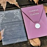 quinceañera invitations with premium finish and modern layout