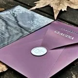 acrylic invitations with premium finish and modern layout