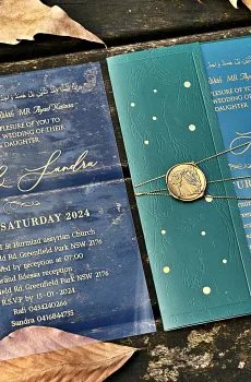 quinceañera invitations with premium finish and modern layout