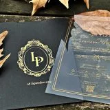 acrylic invitations with premium finish and modern layout