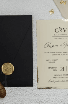 Elegant Wedding Invitation Card