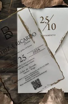 Clear Acrylic Event Invitation – Stylish & Unique